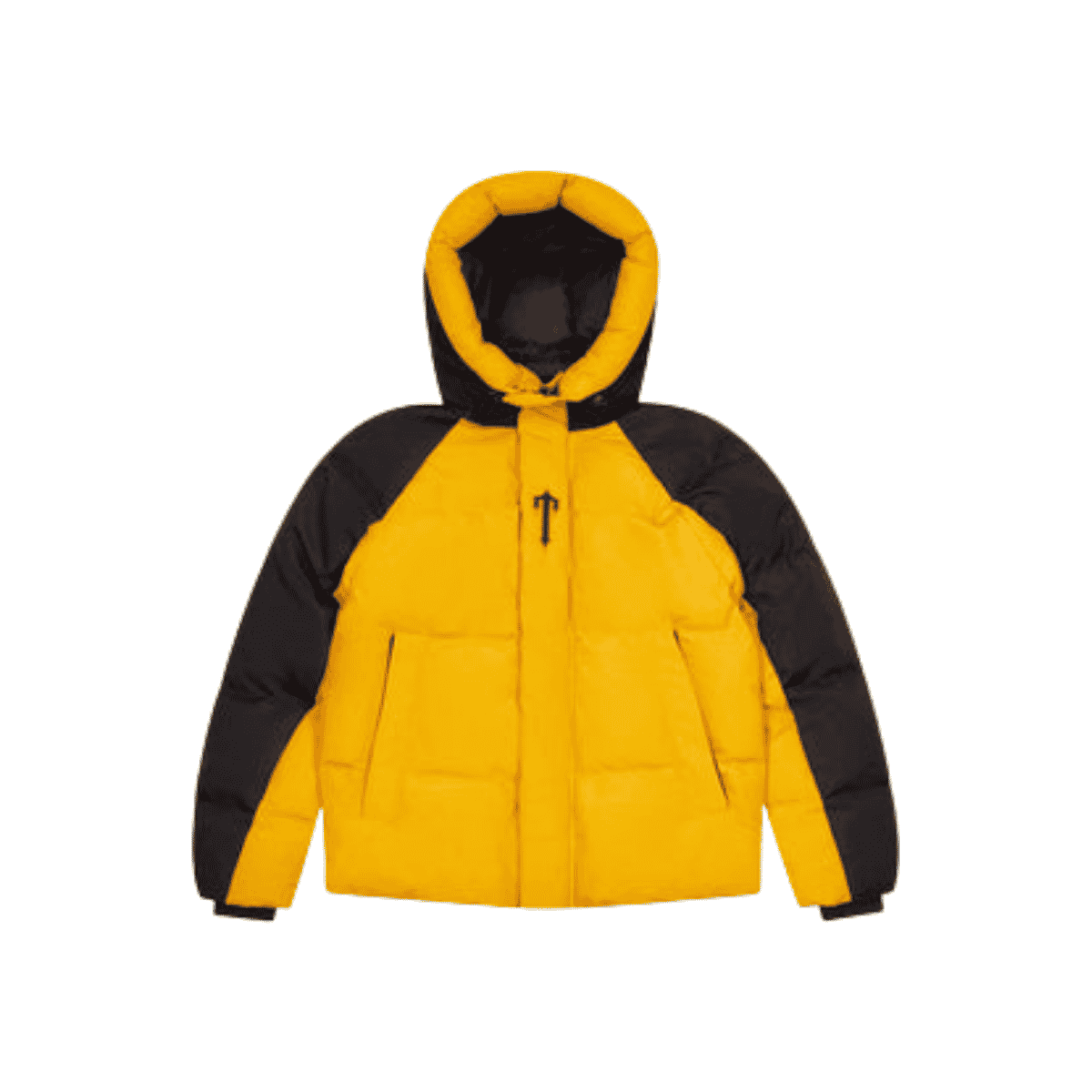 trapstar-irongate-arch-puffer-jacket-yellow-black TRAPSTAR IRONGATE ARCH PUFFER JACKET YELLOW / BLACK