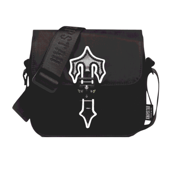 TRAPSTAR IRONGATE T CROSS-BODY BAG – BLACK