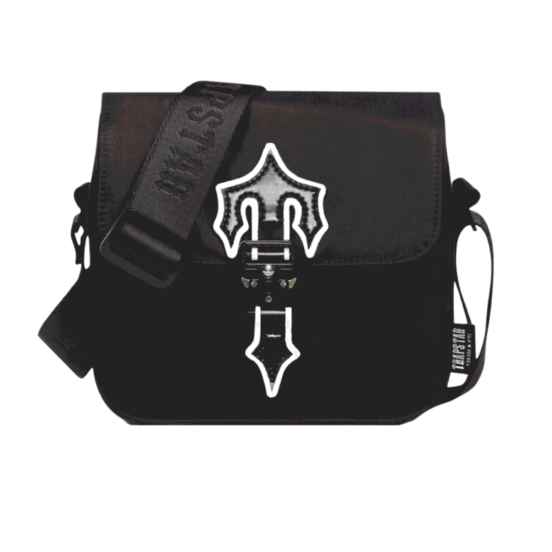 TRAPSTAR IRONGATE T CROSS-BODY BAG – BLACK