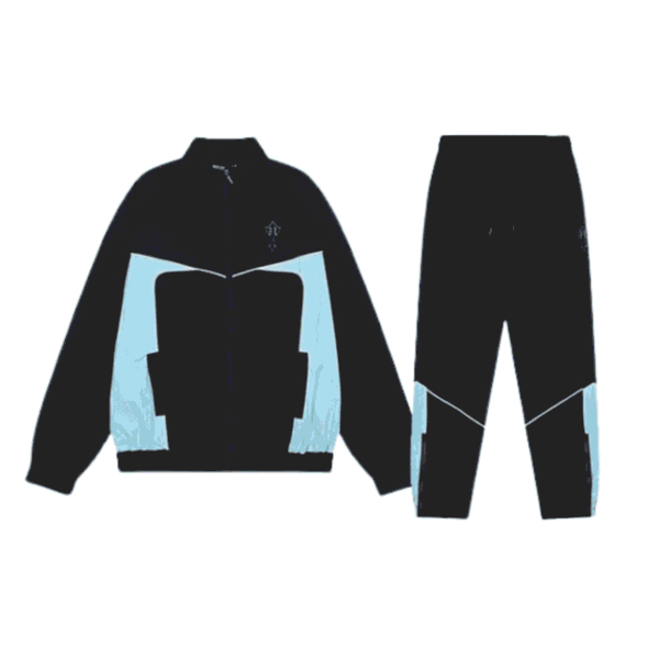Trapstar Irongate T Panel Black Tracksuit