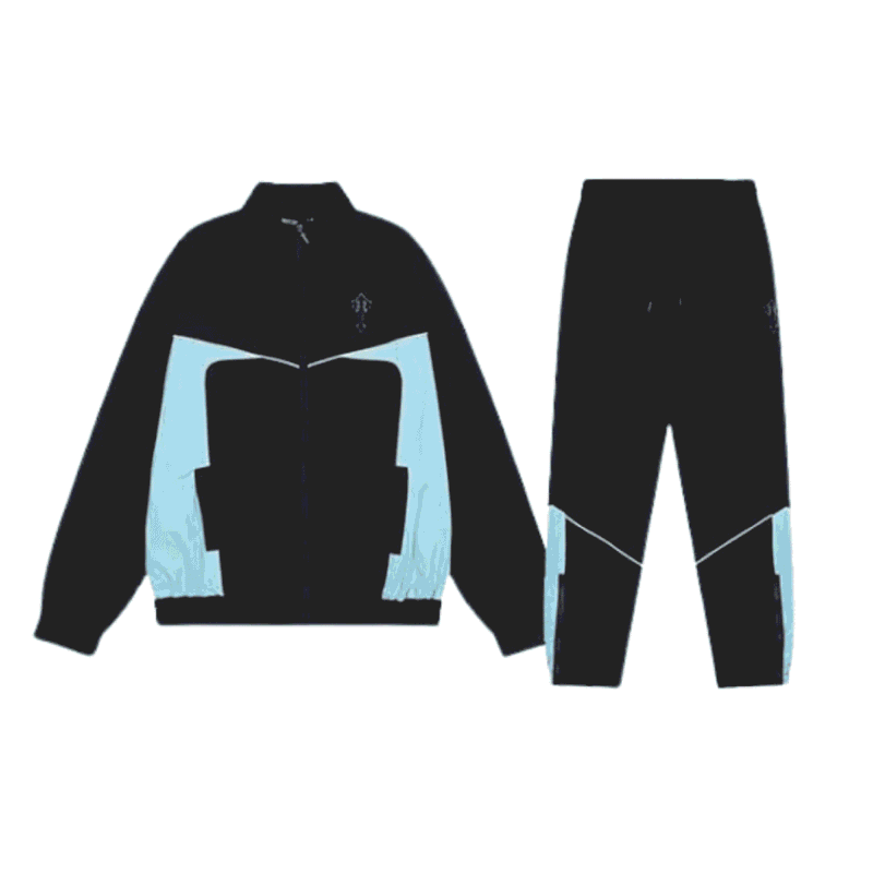 Trapstar Irongate T Panel Black Tracksuit