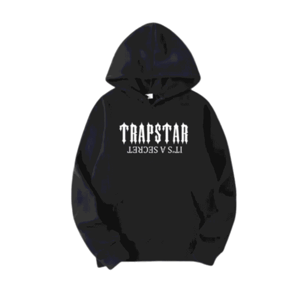Trapstar Its Secret Black Hoodie