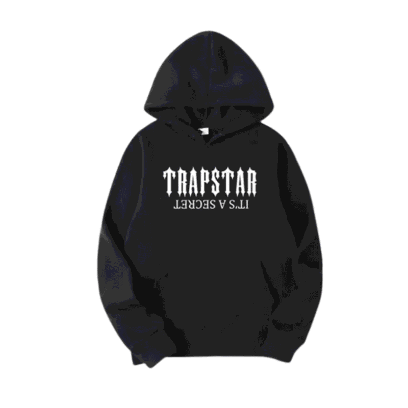 Trapstar Its Secret Black Hoodie